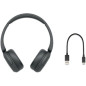 Sony WH-CH520 Wireless On-Ear Bluetooth Headphones with Mic, Black Sony WH-CH520 Wireless On-Ear Bluetooth Headphones with Mic, Black