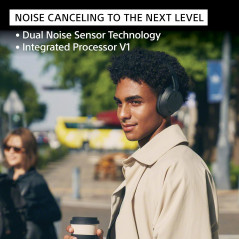 Sony WH-CH720N Wireless Noise-Cancelling Over-Ear Headphones Black
