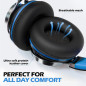 AILIHEN C8 Kids Wired Headphones with Mic, 3.5mm Jack – BlackBlue for School Use AILIHEN C8 Kids Wired Headphones with Mic, 3.5mm Jack – BlackBlue for School Use