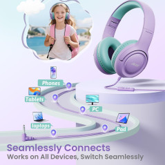 Casque Enfants Acer HK03 avec Limiteur 85-94dB & Micro