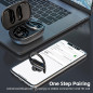 Écouteurs Sans Fil TRAUSI Bluetooth 5.4, Micro Anti-Bruit, Étanches IPX7, Charge Rapide, Confortables Noir Écouteurs Sans Fil TRAUSI Bluetooth 5.4, Micro Anti-Bruit, Étanches IPX7, Charge Rapide, Confortables Noir