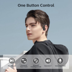 Écouteurs Bluetooth 5.4 TRAUSI, IPX7, Anti-Bruit, Recharge Rapide