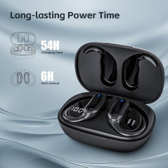 Écouteurs Bluetooth 5.4 TRAUSI, IPX7, Anti-Bruit, Recharge Rapide