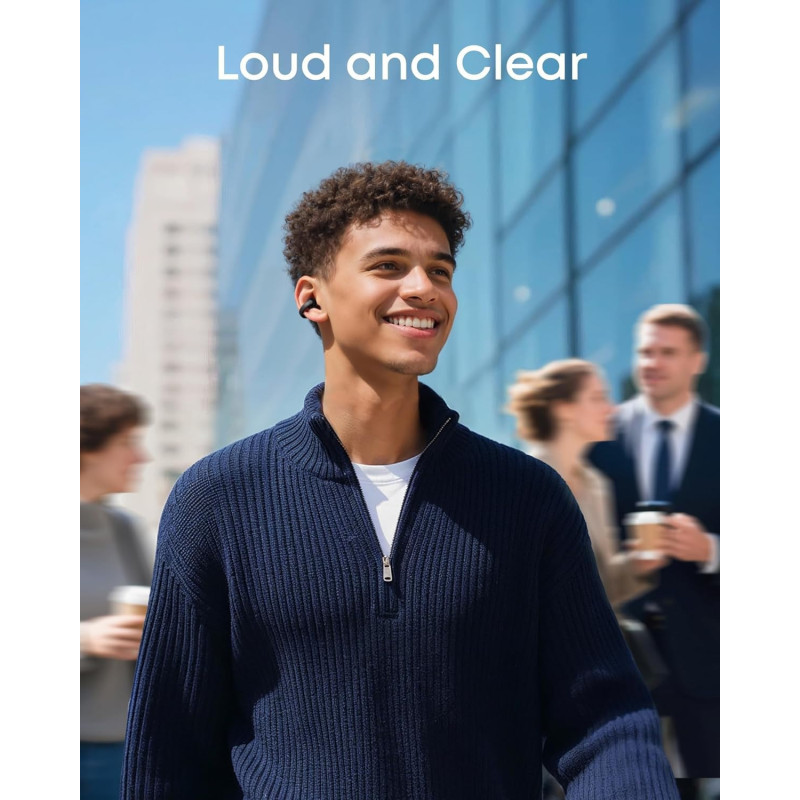 Soundcore C50i by Anker Open Ear Clip-On Earbuds & Headphones