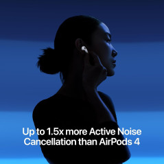 Apple AirPods 5 with Active Noise Cancellation & Wireless Charging Case, High-Quality Sound