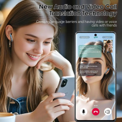 Real-Time AI Translation Earbuds – 165 Languages, 6 Modes, No Subscription