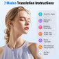 IKT AI Real-Time Translation Earbuds, 164 Languages, 7 Modes, 50H Playtime, ENC & ANC, for iPhone & Android IKT AI Real-Time Translation Earbuds, 164 Languages, 7 Modes, 50H Playtime, ENC & ANC, for iPhone & Android