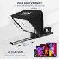 GVM Téléprompteur 12 pour iPad, Smartphone et DSLR, Kit Pliable avec Affichage HD et Télécommande APP GVM Téléprompteur 12 pour iPad, Smartphone et DSLR, Kit Pliable avec Affichage HD et Télécommande APP