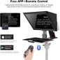 Desview T12S 12.9 Metal Teleprompter with Beam Splitter Glass, Carry Case, for Camera & iPad Desview T12S 12.9 Metal Teleprompter with Beam Splitter Glass, Carry Case, for Camera & iPad