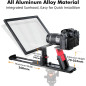 Desview T12S 12.9 Metal Teleprompter with Beam Splitter Glass, Carry Case, for Camera & iPad Desview T12S 12.9 Metal Teleprompter with Beam Splitter Glass, Carry Case, for Camera & iPad