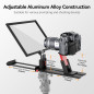 Desview P13 Téléprompteur Portable pliable pour iPad Pro 12,9, Bluetooth, Housse, pour DSLR & Streaming Desview P13 Téléprompteur Portable pliable pour iPad Pro 12,9, Bluetooth, Housse, pour DSLR & Streaming