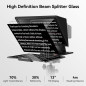 Desview P13 Téléprompteur Portable pliable pour iPad Pro 12,9, Bluetooth, Housse, pour DSLR & Streaming Desview P13 Téléprompteur Portable pliable pour iPad Pro 12,9, Bluetooth, Housse, pour DSLR & Streaming