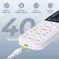 AUVON 4-Output TENS Unit Muscle Stimulator with 24 Modes, 10 Pads, FSA/HSA Eligible, for Back Pain Relief AUVON 4-Output TENS Unit Muscle Stimulator with 24 Modes, 10 Pads, FSA/HSA Eligible, for Back Pain Relief