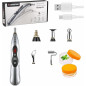 Stylo d'Acupuncture Électronique 5-en-1, 9 Niveaux d'Intensité, Rechargeable, Soulagement de la Douleur Stylo d'Acupuncture Électronique 5-en-1, 9 Niveaux d'Intensité, Rechargeable, Soulagement de la Douleur