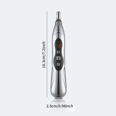 Rechargeable 5-in-1 Acupuncture Pen – 9 Intensity Levels for Pain Relief