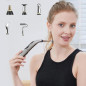 Rechargeable 5-in-1 Electronic Acupuncture Pen with 9 Intensity Levels for Pain Relief & Meridian Therapy