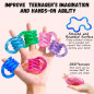 6-Piece Twisty Fidget Toy Set for Adults – Sensory Stress Relief and Focus Aid