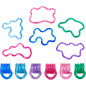 Ensemble de 6 Jouets Anti-Stress Twistys Sensoriels pour Adultes Ensemble de 6 Jouets Anti-Stress Twistys Sensoriels pour Adultes