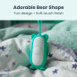 Glowco CalmCarry Mini Bear Kids Sleep Aid – Portable USB Rechargeable Relaxation & Focus Device (Teal) Glowco CalmCarry Mini Bear Kids Sleep Aid – Portable USB Rechargeable Relaxation & Focus Device (Teal)
