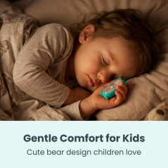 Glowco CalmCarry Mini Bear: Portable Kids Sleep Aid & Relaxation Tool