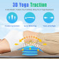 Full Body Massage Mat with Heat, 3D Stretching & Lumbar Traction for Pain Relief & Relaxation