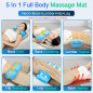Tapis de Massage Corps Entier avec Chauffage, Étirement 3D et Traction Lombaire Tapis de Massage Corps Entier avec Chauffage, Étirement 3D et Traction Lombaire