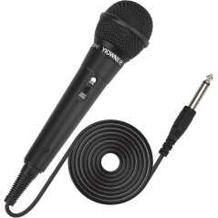 Wired Karaoke Microphone for Singing – Dynamic Vocal Mic with 2.5m Cable