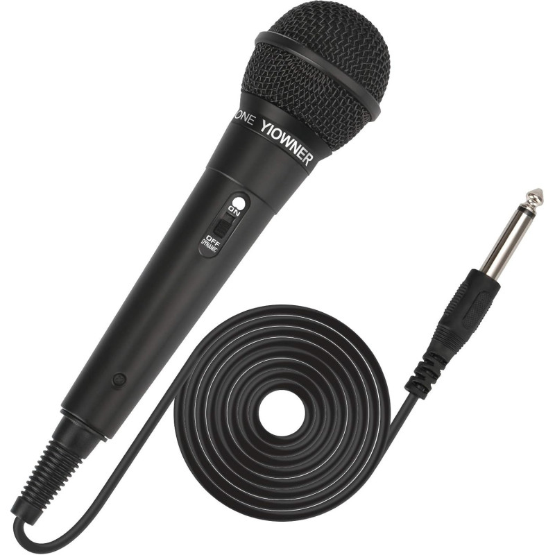 Microphone Karaoke Filaire 2.5m - Micro Dynamique Vocal