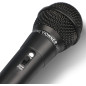 Microphone filaire dynamique pour karaoké, chant, 2,5m câble, compatible enceinte, ampli, mixeur, DVD Microphone filaire dynamique pour karaoké, chant, 2,5m câble, compatible enceinte, ampli, mixeur, DVD