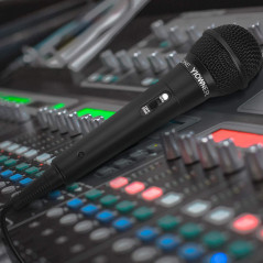 Microphone Karaoke Filaire 2.5m - Micro Dynamique Vocal