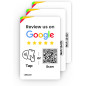 Carte Google Review Tap 3-Pack – Boostez vos avis avec QR code réutilisable, sans appli ni abonnement Carte Google Review Tap 3-Pack – Boostez vos avis avec QR code réutilisable, sans appli ni abonnement