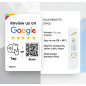 Carte Google Review Tap 3-Pack – Boostez vos avis avec QR code réutilisable, sans appli ni abonnement Carte Google Review Tap 3-Pack – Boostez vos avis avec QR code réutilisable, sans appli ni abonnement