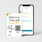 Carte Google Review Tap 3-Pack – Boostez vos avis avec QR code réutilisable, sans appli ni abonnement Carte Google Review Tap 3-Pack – Boostez vos avis avec QR code réutilisable, sans appli ni abonnement