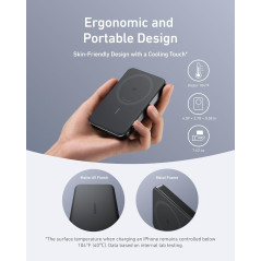 Anker MagGo 10,000mAh - Chargeur Portable Qi2 15W