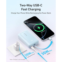 Anker 10,000mAh 30W USB-C Power Bank – Portable Travel Charger