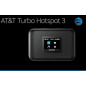 AT&T Turbo Hotspot 3 Noir 256MB Prépayé, Débloqué, Wi-Fi Double Bande, 16 Appareils, Batterie Longue Durée AT&T Turbo Hotspot 3 Noir 256MB Prépayé, Débloqué, Wi-Fi Double Bande, 16 Appareils, Batterie Longue Durée