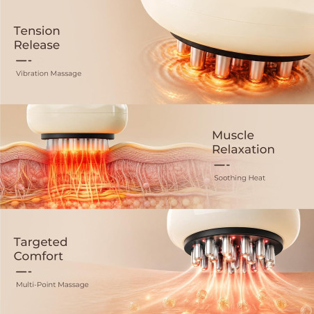 Lymphatic Drainage Massager - Anti-Cellulite Body Massage Tool for Smooth, Toned Skin