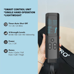 Bottes de Compression d'Air pour Jambes – Massager de Compression pour Circulation Améliorée