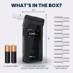 BACtrack Eclipse Professional Police-Grade Breathalyzer Alcohol Tester