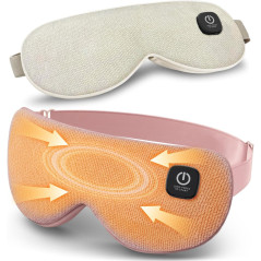 Masque Chauffant Rechargeable Sans Fil - 4 Niveaux de Chaleur