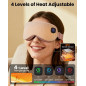 Masque Chauffant Sans Fil Rechargeable 4 Niveaux de Chaleur pour Yeux Secs Masque Chauffant Sans Fil Rechargeable 4 Niveaux de Chaleur pour Yeux Secs