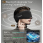 TOPOINT Bluetooth 5.4 Sleep Mask with Headphones, 3D Blackout Eye Mask, Soft Bamboo Cotton for Side Sleepers TOPOINT Bluetooth 5.4 Sleep Mask with Headphones, 3D Blackout Eye Mask, Soft Bamboo Cotton for Side Sleepers