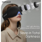 TOPOINT Bluetooth 5.4 Sleep Mask with Headphones, 3D Blackout Eye Mask, Soft Bamboo Cotton for Side Sleepers TOPOINT Bluetooth 5.4 Sleep Mask with Headphones, 3D Blackout Eye Mask, Soft Bamboo Cotton for Side Sleepers