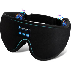 Sleep Headphones & 3D Sleep Mask for Side Sleepers with Bluetooth Speakers