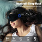 Casque de Sommeil Bluetooth avec Masque 3D, Haut-Parleurs Stéréo, Idéal Cadeau Homme/Femme Noir Casque de Sommeil Bluetooth avec Masque 3D, Haut-Parleurs Stéréo, Idéal Cadeau Homme/Femme Noir