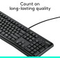 Logitech K120 Full-Size Wired USB Keyboard Plug-and-Play for Windows – Black Logitech K120 Full-Size Wired USB Keyboard Plug-and-Play for Windows – Black