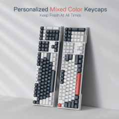 Redragon K668 108-Key RGB Wired Gaming Keyboard with 4 Extra Hotkeys