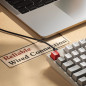 Keychron C2 Full-Size Wired Mechanical Keyboard, Brown Switch, Retro Design Keychron C2 Full-Size Wired Mechanical Keyboard, Brown Switch, Retro Design