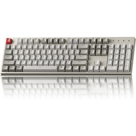 Keychron C2 Full-Size Wired Mechanical Keyboard, Brown Switch, Retro Design