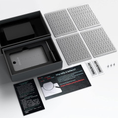 KEYSTONE Crypto Steel Wallet - Secure 24-Word Bitcoin Seed Storage